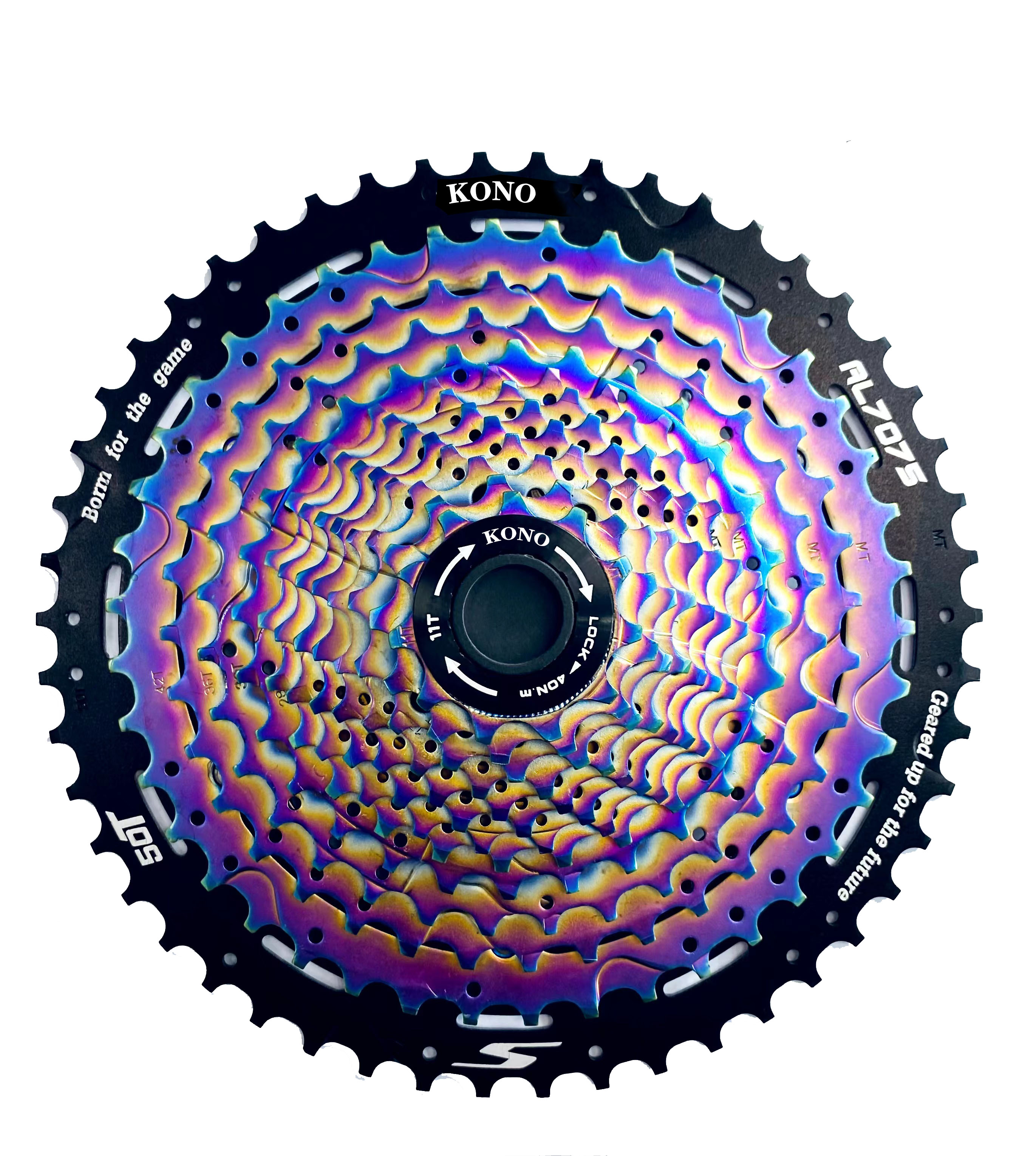 RAINBOW COLOR BICYCLE CASSETTE 12S-52T 